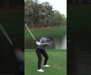 Min Woo Lee Iron Swing Down the Line 2025 #minwoolee  #pgatour #golfswing #golf #theplayers