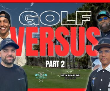 EPIC 4v4 Best Ball Scramble... HangBoyz Golf Vs. Stix and Halos Golf