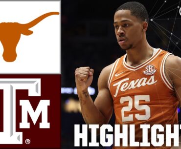 SEC 2nd Round DOUBLE OT: Texas Longhorns vs. Texas A&M Aggies | Full Game Highlights | ESPN CBB