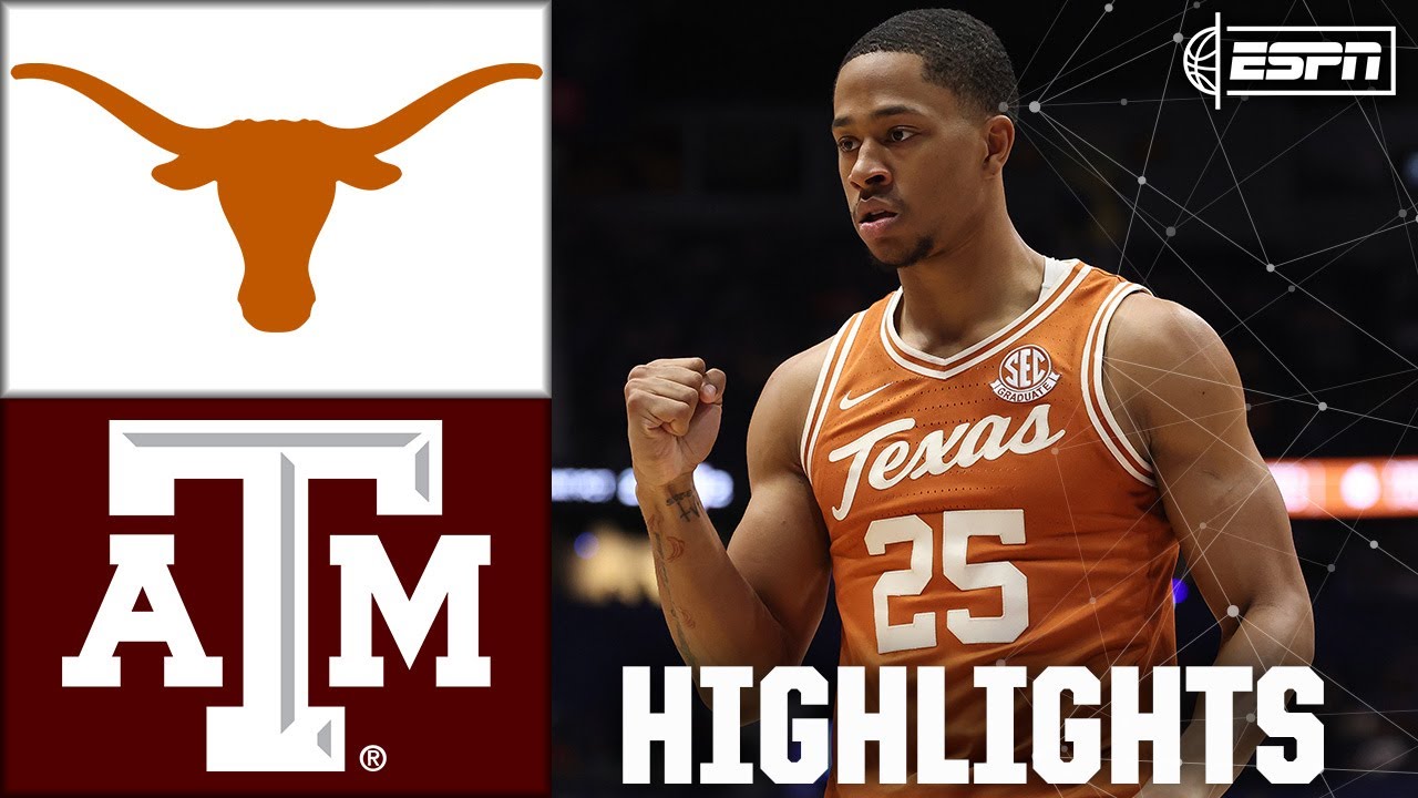 SEC 2nd Round DOUBLE OT: Texas Longhorns vs. Texas A&M Aggies | Full Game Highlights | ESPN CBB SEC 2nd Round DOUBLE OT: Texas Longhorns vs. Texas A&M Aggies | Full Game Highlights | ESPN CBB