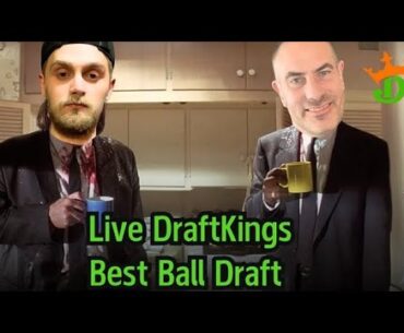 Winning DraftKings Best Ball Strategies - Live DraftKings Draft