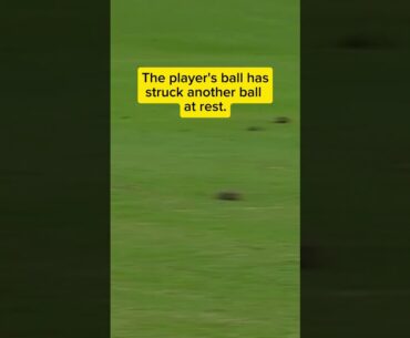 Ball at Rest Moved in Fairway by Another Ball - Golf Rules Explained