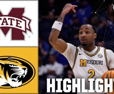 SEC 2nd Round: Mississippi State vs. Missouri Tigers | Full Game Highlights | ESPN CBB