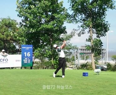 [서요섭]프로 절제된 부드러움 속 강한 임팩트 아이언 티샷 #golf #golfswing #골프스타 #골프 #골프 #골프대회