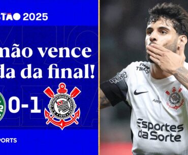 YURI ALBERTO MARCA E TIMÃO SAI NA FRENTE NA FINAL! PALMEIRAS 0X1 CORINTHIANS | PAULISTÃO 2025
