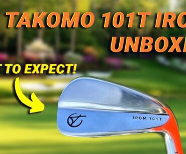 TAKOMO 101T IRON UNBOXING | WHAT TO EXPECT! #takomo #golf #unboxing #review