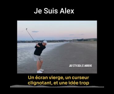L’avenir du coaching golf est arrivé – Testez l’IA ! Testez Alex Wenger Golf