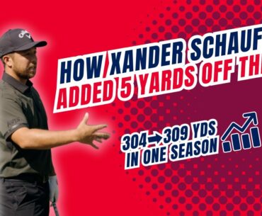 Xander Schauffele's Keys To Hitting It Further 🚀