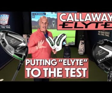 Testing the Callaway Elyte Driver, 5W & Hybrid | MGL Sim Studio Review