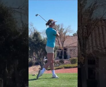 Windy golf conditions 🌬️⛳️🌺 Did you play today?😊#golfbabes #golfgirls #golffail #golfchannel