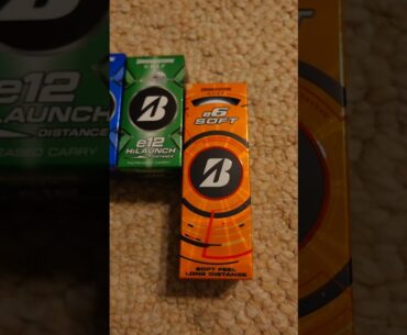 Golf Ball Samples From The PGA Show