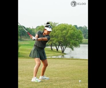 I was surprised to see Lucy Li's driver distance.