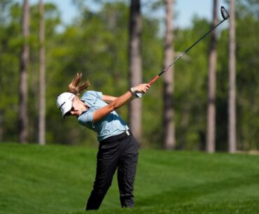 Charlie Woods, Kai Trump improve in second round of Junior Invitational at Sage Valley