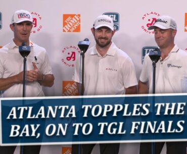 Atlanta Drive Cruises To Inaugural TGL Final (Horschel, Cantlay, JT)