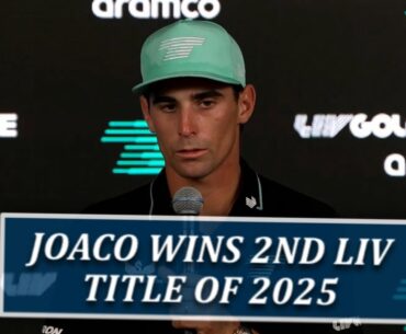 Joaquin Niemann Wins 2nd LIV Title In 2025, Giving Him Total 4 Wins On LIV