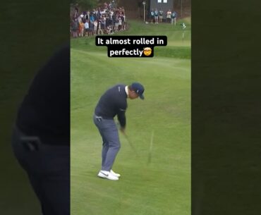 The execution of this shot was almost perfect…