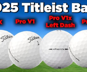 2025 Titleist Golf Balls: Discover which ball is right for YOU!