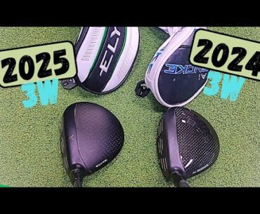 Callaway 3 Woods - ELYTE vs Ai Smoke Max