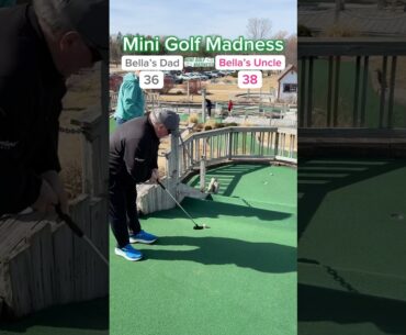 Mini Golf Madness Round 1 | 2. Bella’s Dad vs 7. Bella’s Uncle (Hole 14) #minigolf