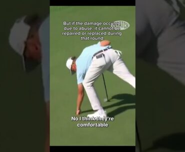PGA Tour Player Kicks His Putter - Golf Rules Explained