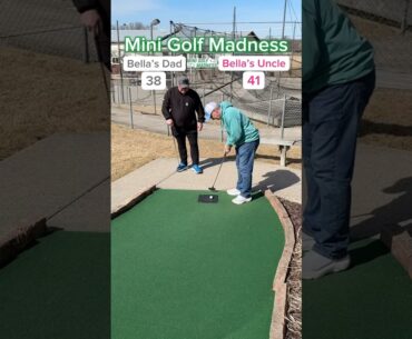 Mini Golf Madness Round 1 | 2. Bella’s Dad vs 7. Bella’s Uncle (Hole 15) #minigolf