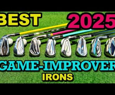 BEST GAME IMPROVEMENT IRON FOR 2025? | Elyte vs QI vs G440 vs T350 vs JPX925 HM vs PXG vs DS Adapt