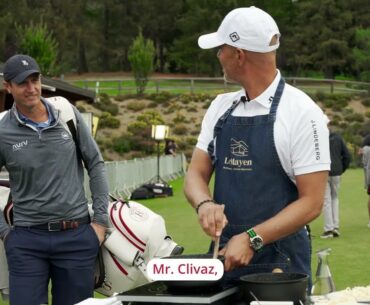 Golf Pro vs. Fondue Expert: The Ultimate Practice Range Showdown!