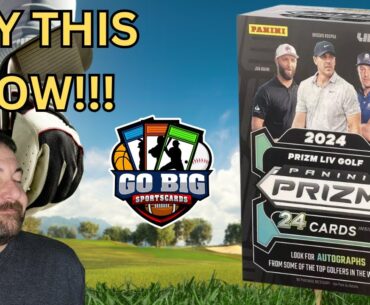 🔥 2024 Panini Prizm LIV Golf Blaster Box Opening! 🔥 | Rare Parallels, Autos & Numbered Hits! 🏌️‍♂️💥