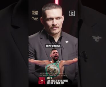 Word association with Oleksandr Usyk 🙌
