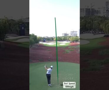Rasmus Hojgaard Iron Swing 2024 #rasmushojgaard  #dpworldtour  #golfswing #golftechnique