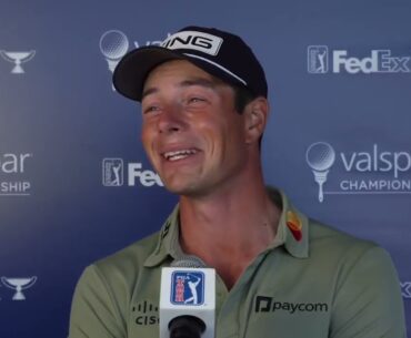 Viktor Hovland, coleader Valspar Championship after third round