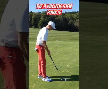 Die 3 wichtigsten Punkte um gut zu PUTTEN