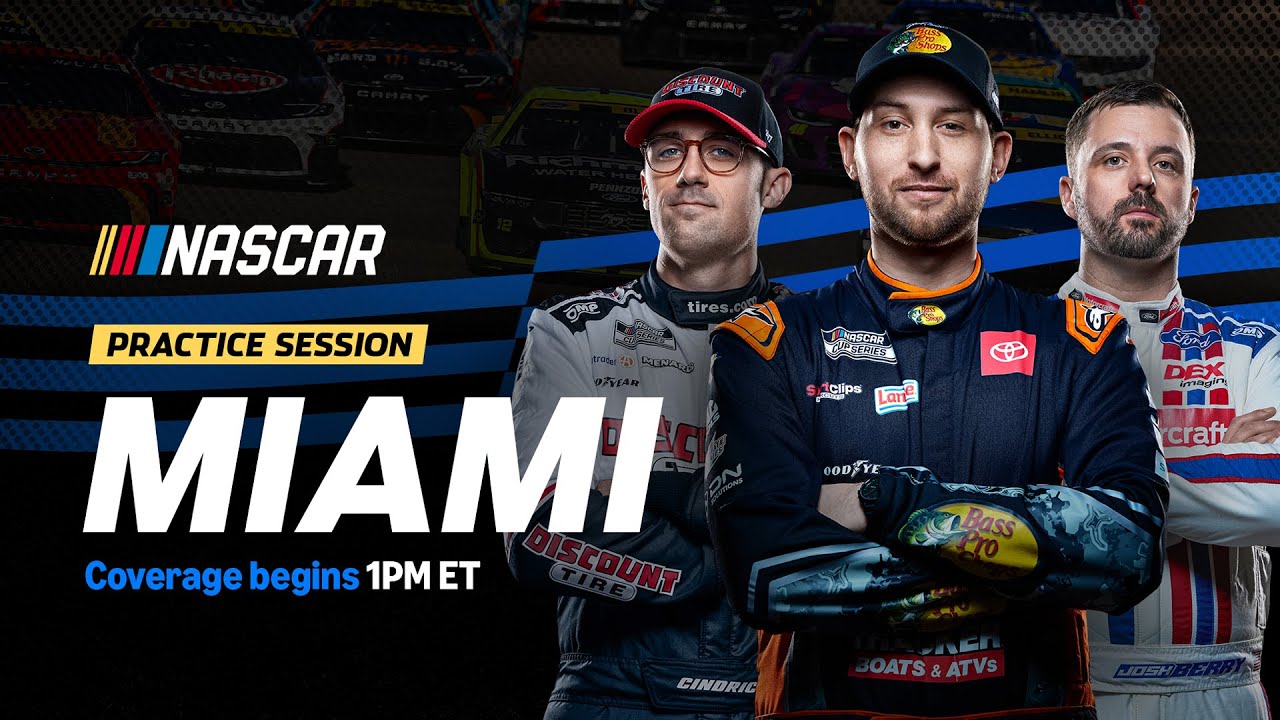 LIVE NASCAR CUP SERIES PRACTICE | Miami | Prime Video LIVE NASCAR CUP SERIES PRACTICE | Miami | Prime Video