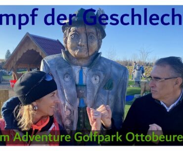 Unser schwerster Platz in 2022. Adventure Golfpark Ottobeuren. Golf course vlog germany