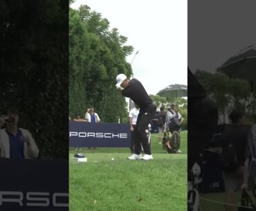 Haotong Li 🇨🇳Iron Swing 2025 #haotongli #dpworldtour #golfswing #golftechnique #golf