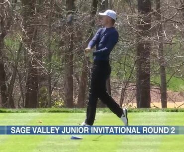 Round two of the Sage Valley Junior Invitational has wrapped up