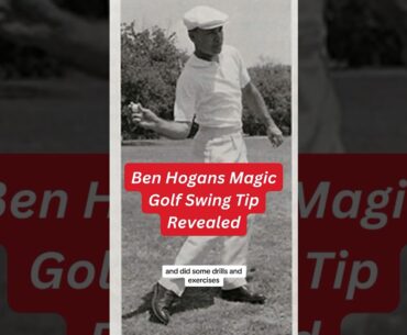 Master the Iconic Ben Hogan Golf Swing! #golfer #golftips #golf #golfing #rukketsports #golfswag
