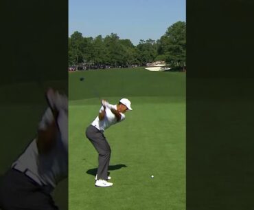 Fore please, Tiger Woods, now driving...