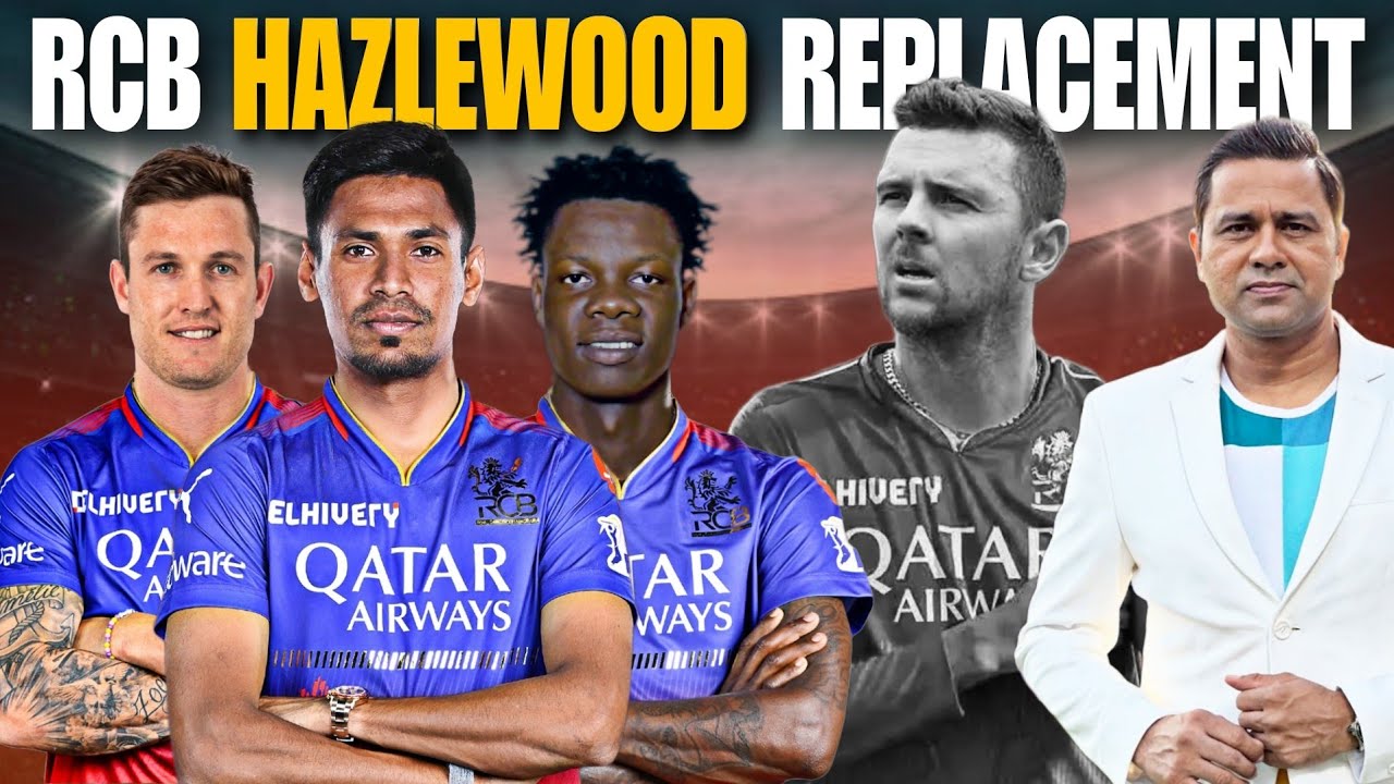 RCB hezalwod Replacement IPL 2025 | josh hezalwod injury update today | Rcb news 2025 RCB hezalwod Replacement IPL 2025 | josh hezalwod injury update today | Rcb news 2025