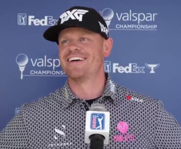 Patrick Fishburn Discusses 2025 Valspar Championship | PGA Tour Saturday Flash Interview