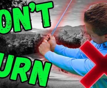 STOP Turning Your SHOULDERS In Your Golf Swing