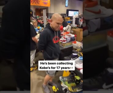 Bro’s shoe collection is INSANE 🤯😳