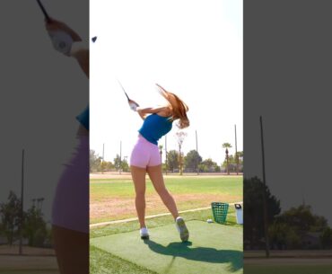 Claire He #golf #golfer #golfing #golfswing #shorts
