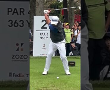 hideki matsuyama IRONS SWING SLOWMOTION #hidekimatsuyamaswing #slowmotion #golfdrills