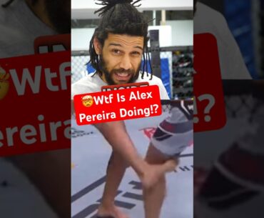 Alex Pereira Does WHAT on Calf Kicks!?!? #ufc #ufc303 #fightskills #calfkick #ko #alexpereiraufc