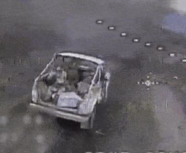 More Russian Troops Are Attacking In Compact Cars, Vans & Golf Carts