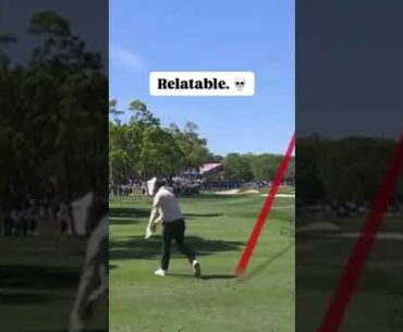 Sahith Theegala is going through it at Innisbrook. 😅