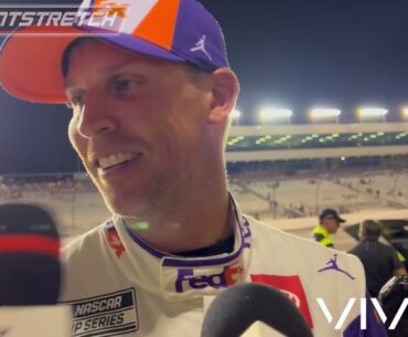 Denny Hamlin Says Austin Dillon Hooked Him In His Right Rear