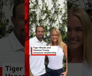 Tiger Woods dating Vanessa Trump, the former daughter-in-law of President Donald Trump. #BBCNews