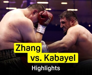 Agit Kabayel vs Zhilei Zhang | Boxen | DAZN Highlights